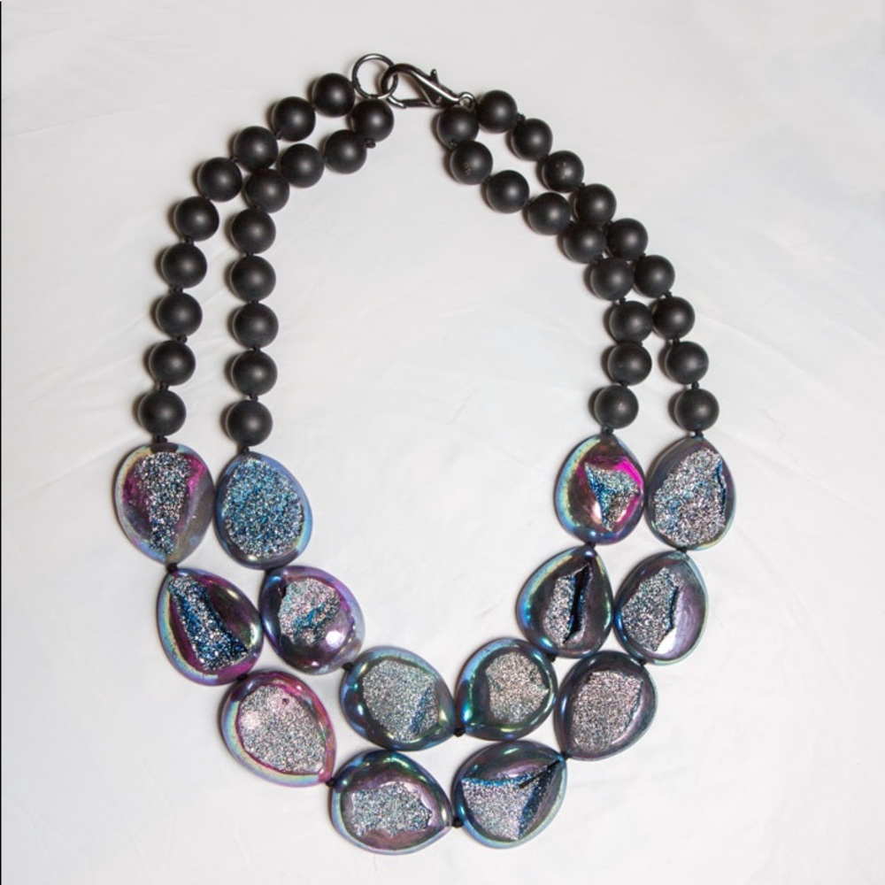 Stunning Druzy stone Necklace